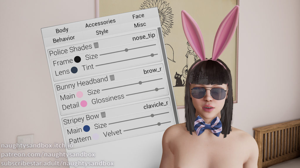 Naughty Sandbox Accessories